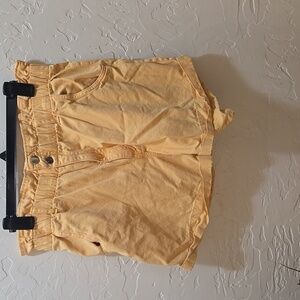3/$10 H&M High Waist Golden Yellow Shorts